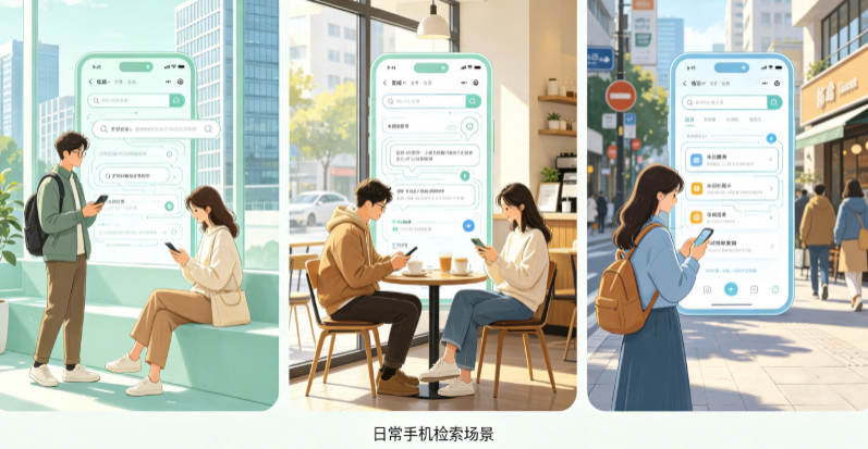 龙山区普通人日常手机使用场景拆解：GEO 与 AI 优化如何改变信息检索体验