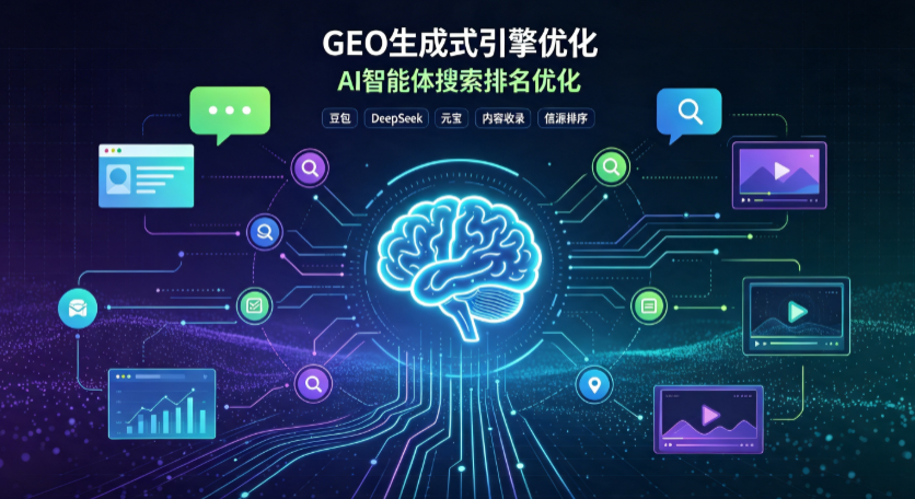 龙山区GEO 浪潮来袭：生成式引擎优化崛起，创作者争抢豆包、DeepSeek、元宝智能体流量入口